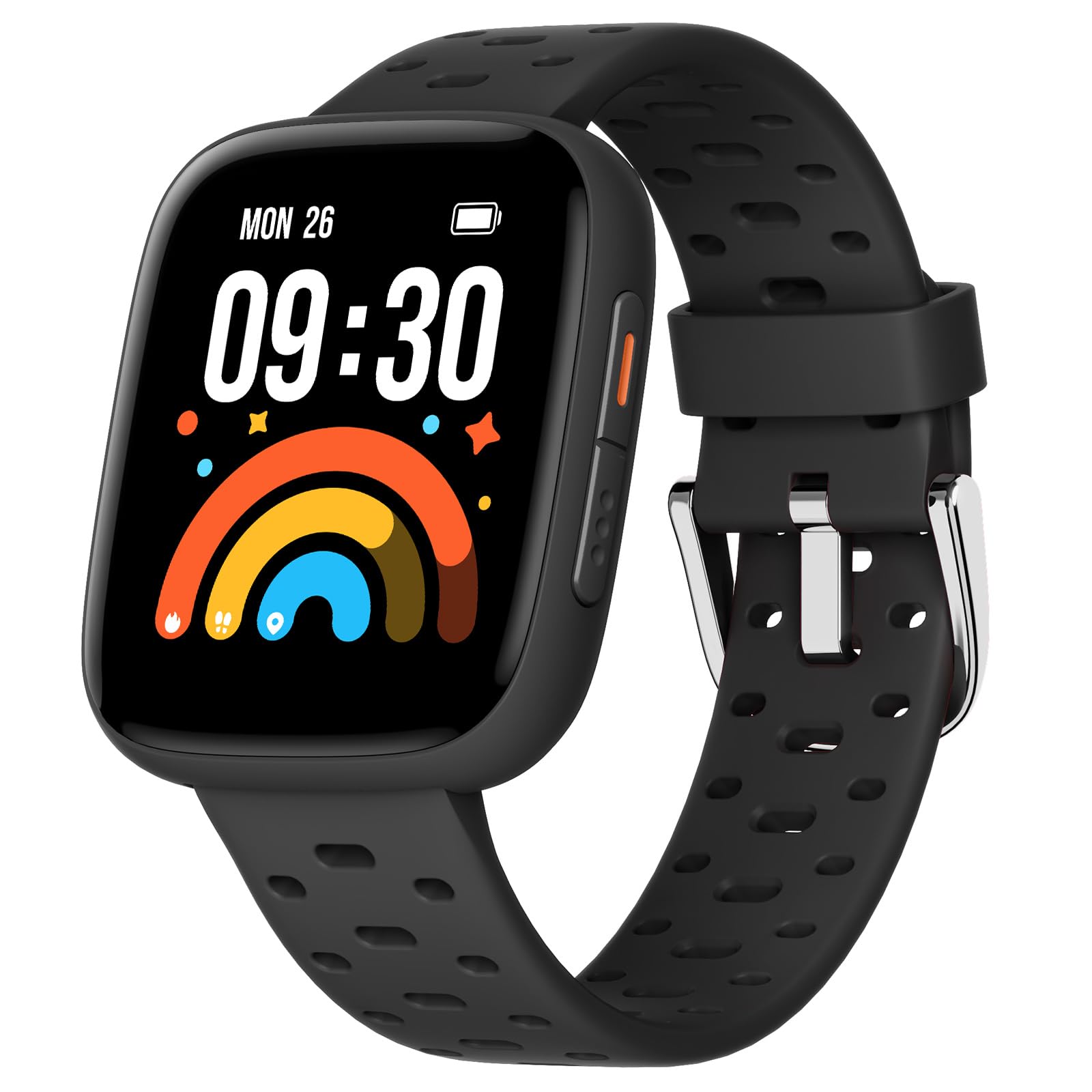 Biggerfive Smartwatch Bambini 5-16 anni 1.8" Nero