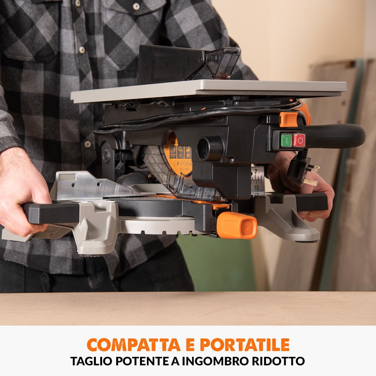 Evolution Power Tools R210MTS-G2 Troncatrice Convertibile - immagine 6