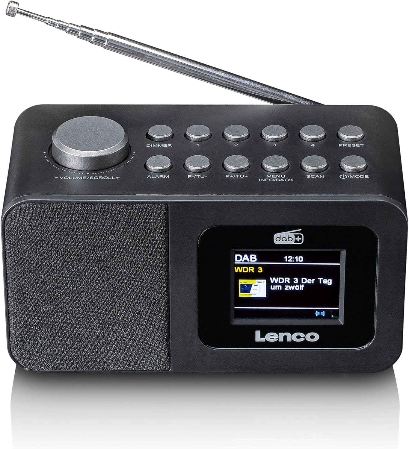 Lenco CR-625BK Radiosveglia DAB+/FM Nera - immagine 7
