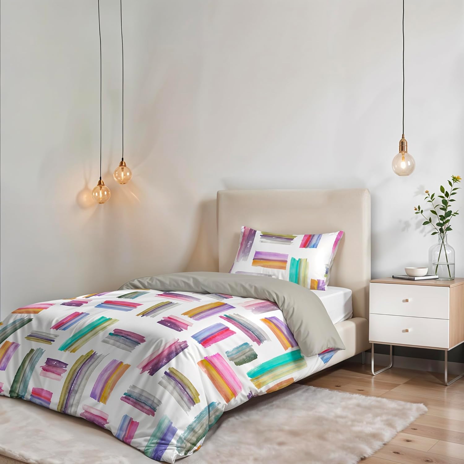 Set Copripiumino Fantasy Singolo, Multicolor - immagine 1