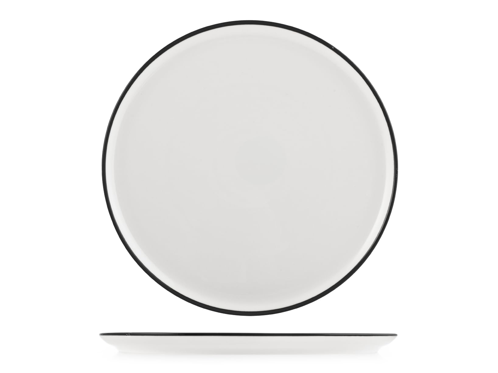 H&h Set 6 Piatti Tondi Linea Ø32 cm