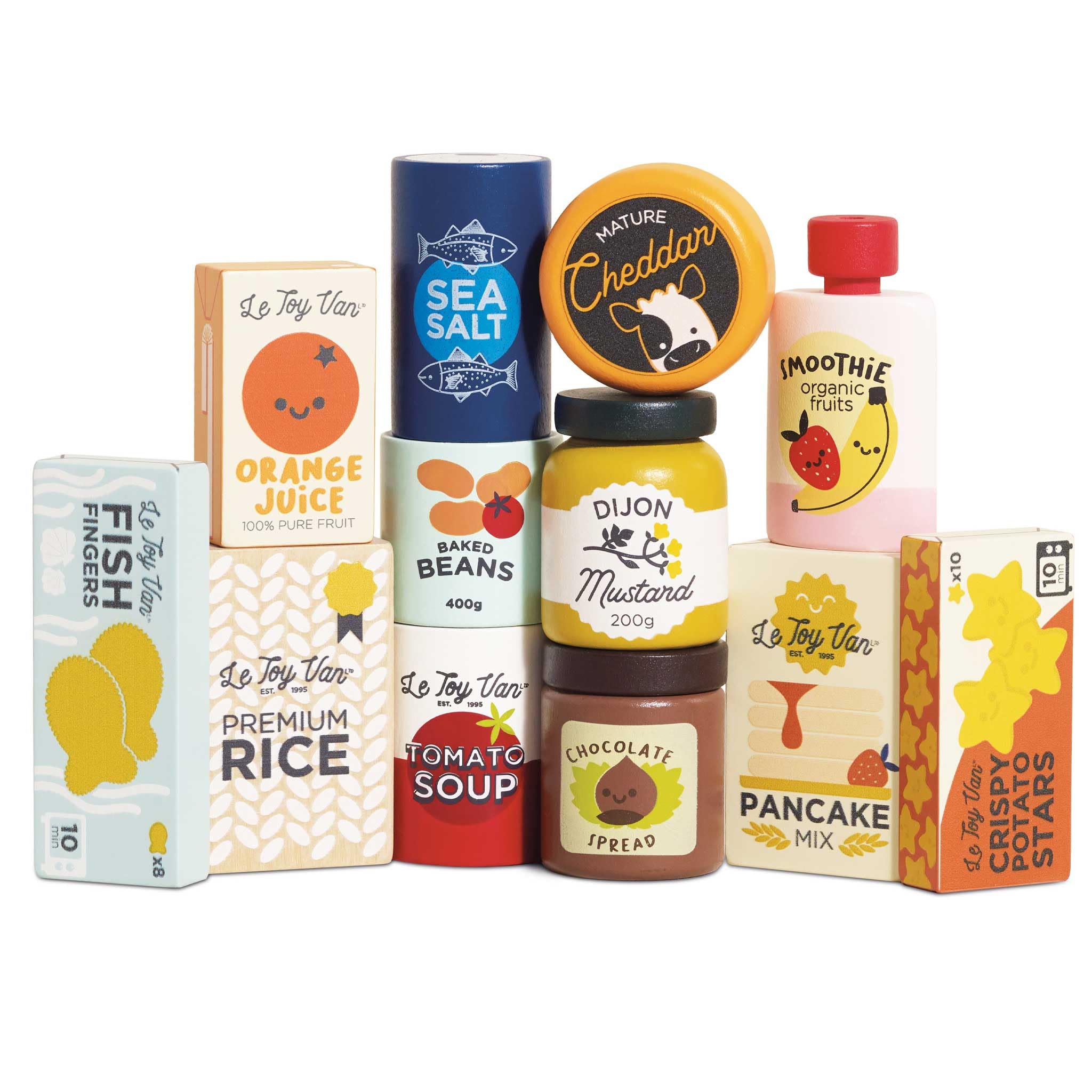 LE TOY VAN TV354 - Accessori Cucina Giocattolo 12 Pezzi