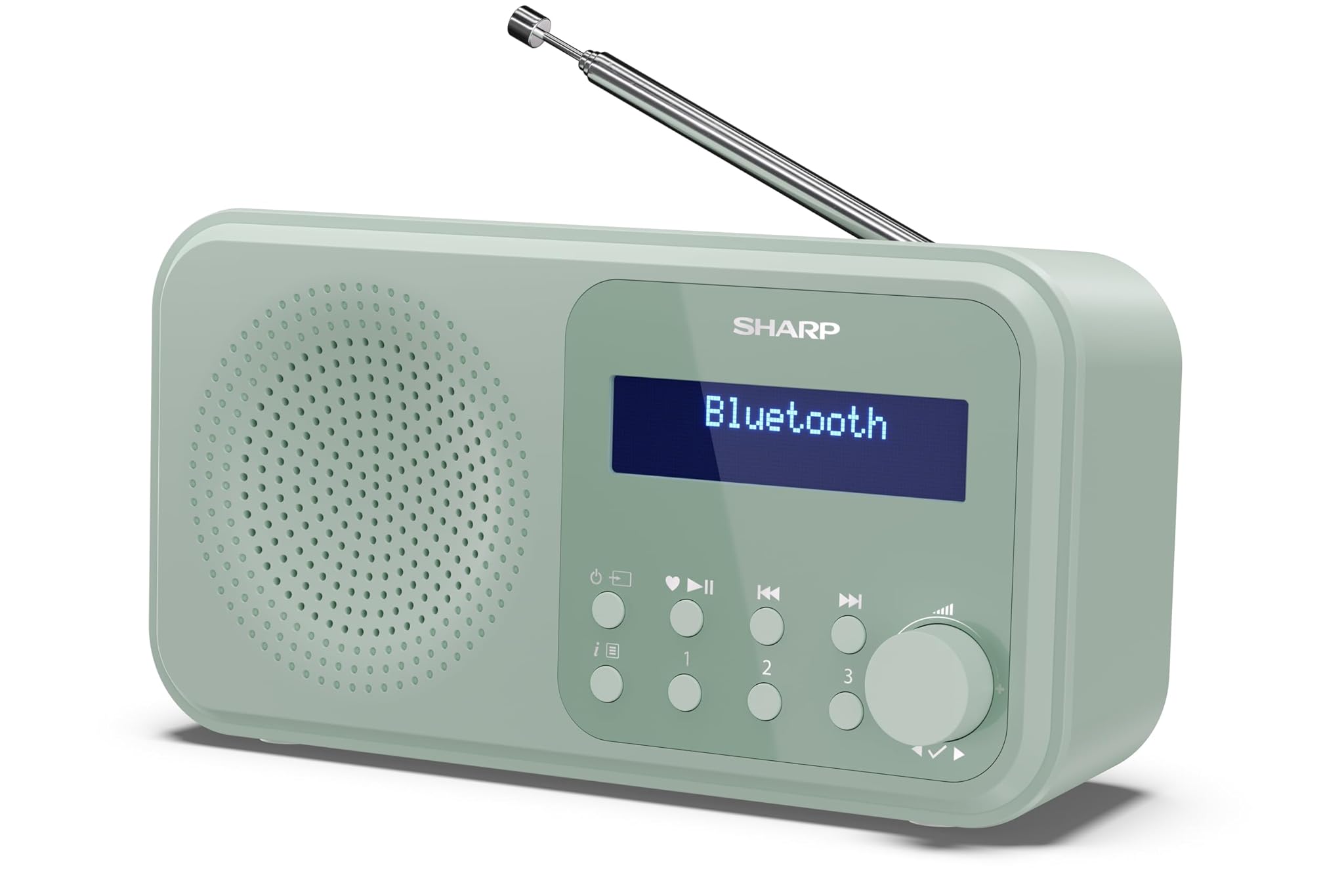 Shap DR-P420(GN) - Radio DAB+/DAB/FM Portatile, Verde