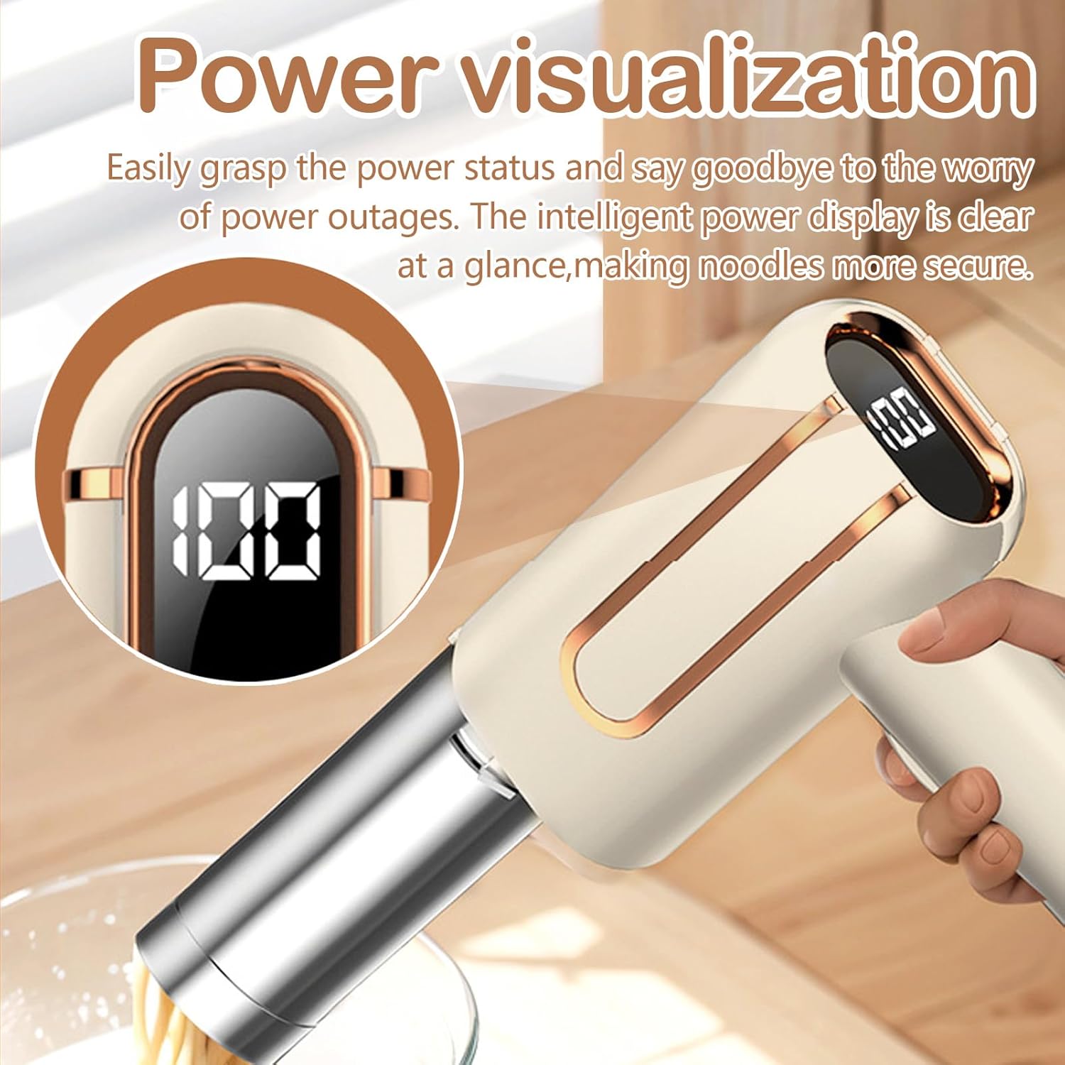 Macchina Per Pasta Elettrica Portatile 40W - immagine 3