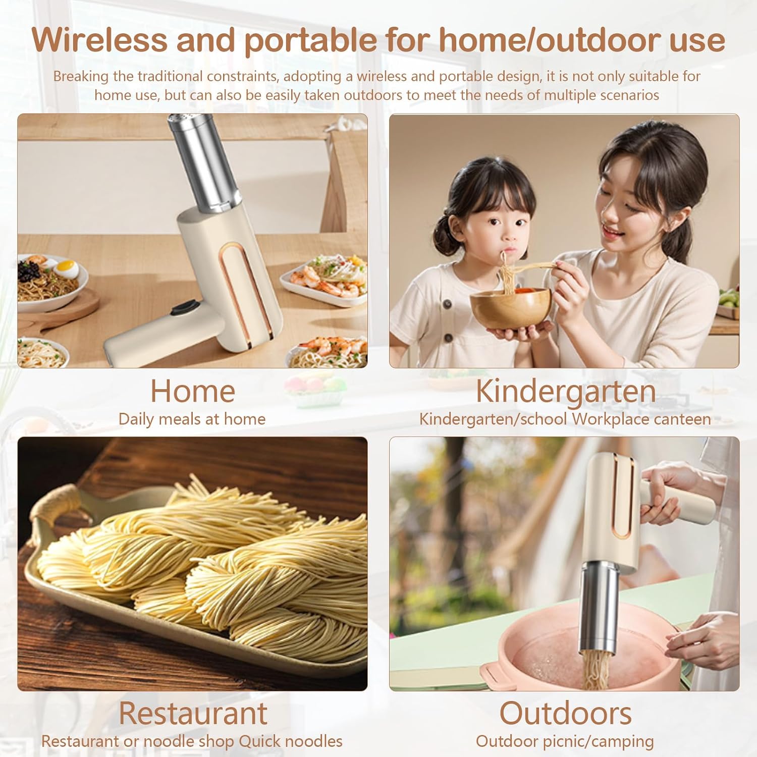 Macchina Per Pasta Elettrica Portatile 40W - immagine 6