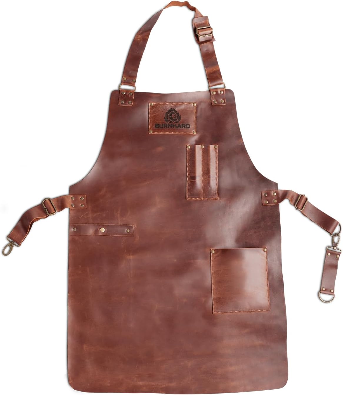 BURNHARD Grembiule da griglia in Pelle - immagine 1