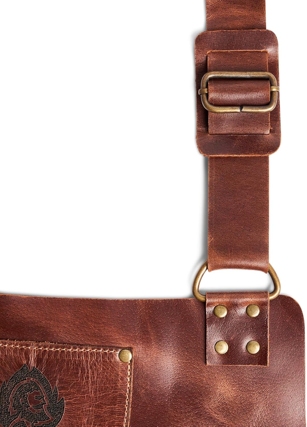 BURNHARD Grembiule da griglia in Pelle - immagine 8