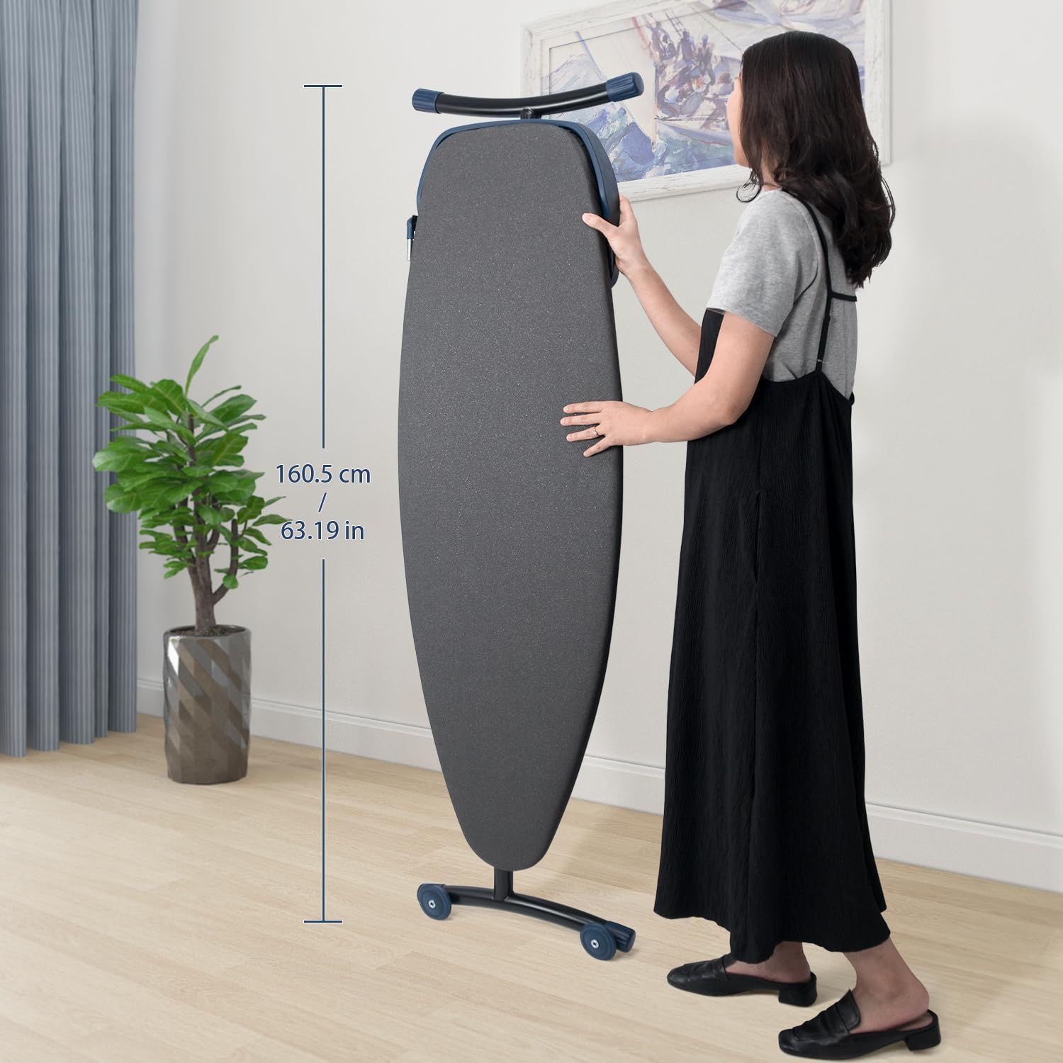 Duwee Asse da Stiro Extra Large con Ruote 135x46cm - immagine 6