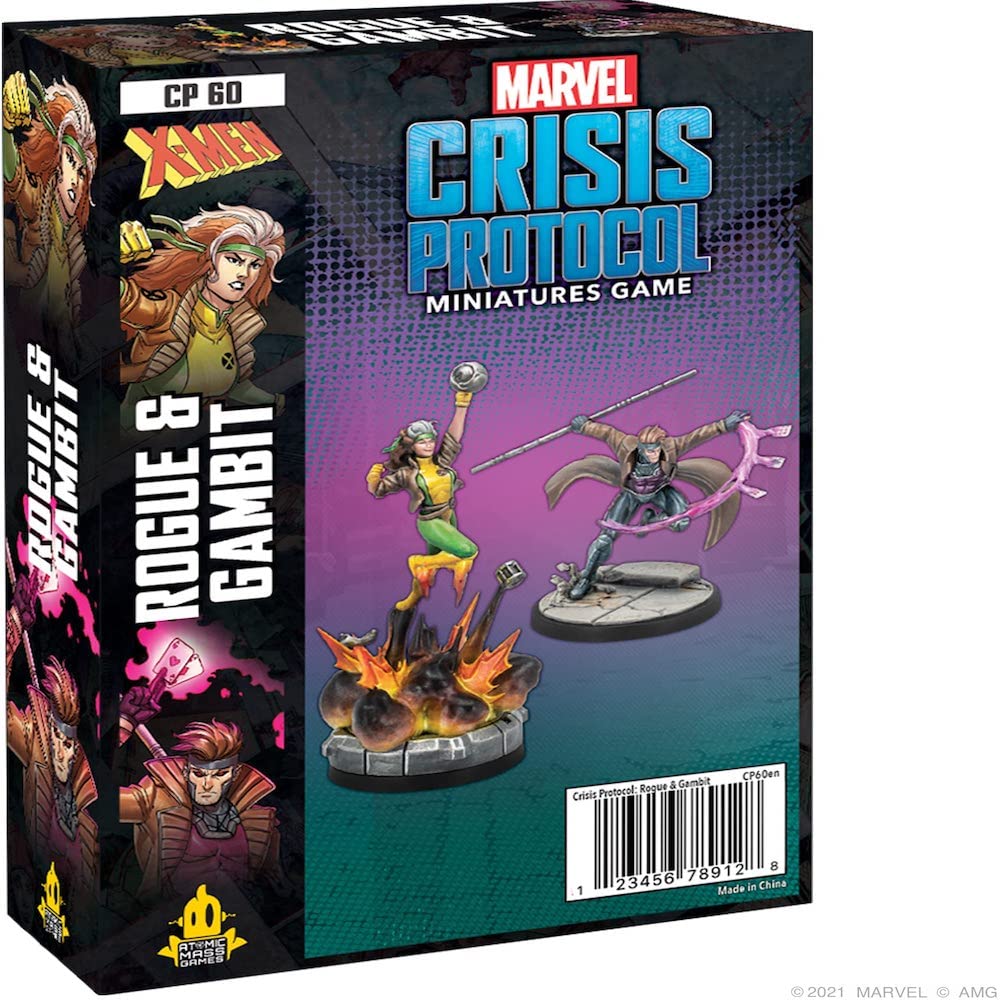Atomic Mass Games | Gambit and Rogue: Marvel Crisis Protocol