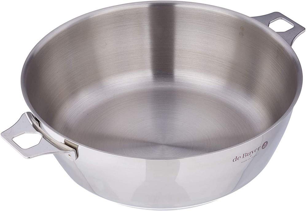De Buyer, dal 1830 Twisty 3495.24, Padella sauté bombata Twisty Ø 24 cm