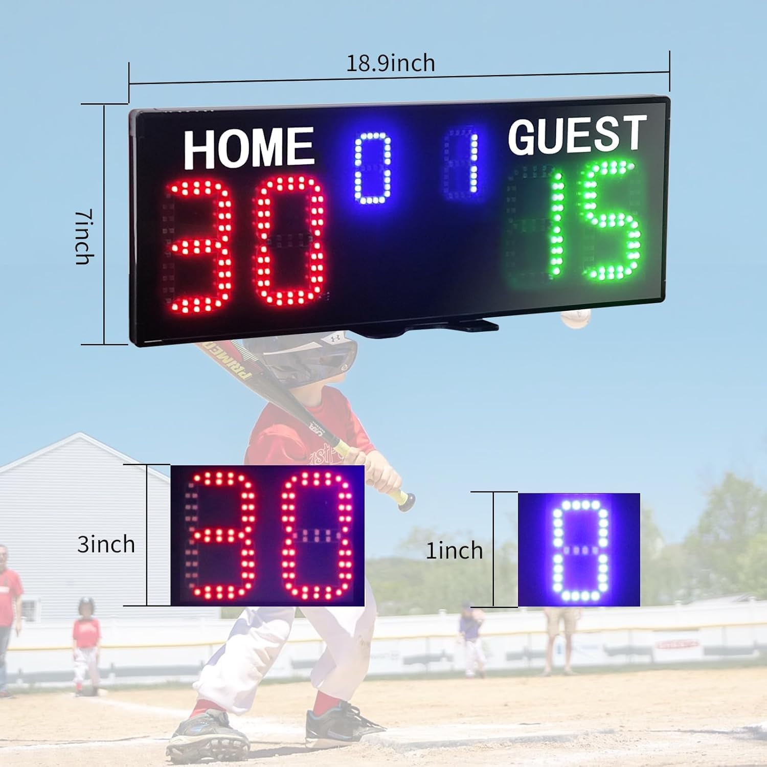 GAN XIN Tabellone Segnapunti Elettronico Digitale - immagine 2