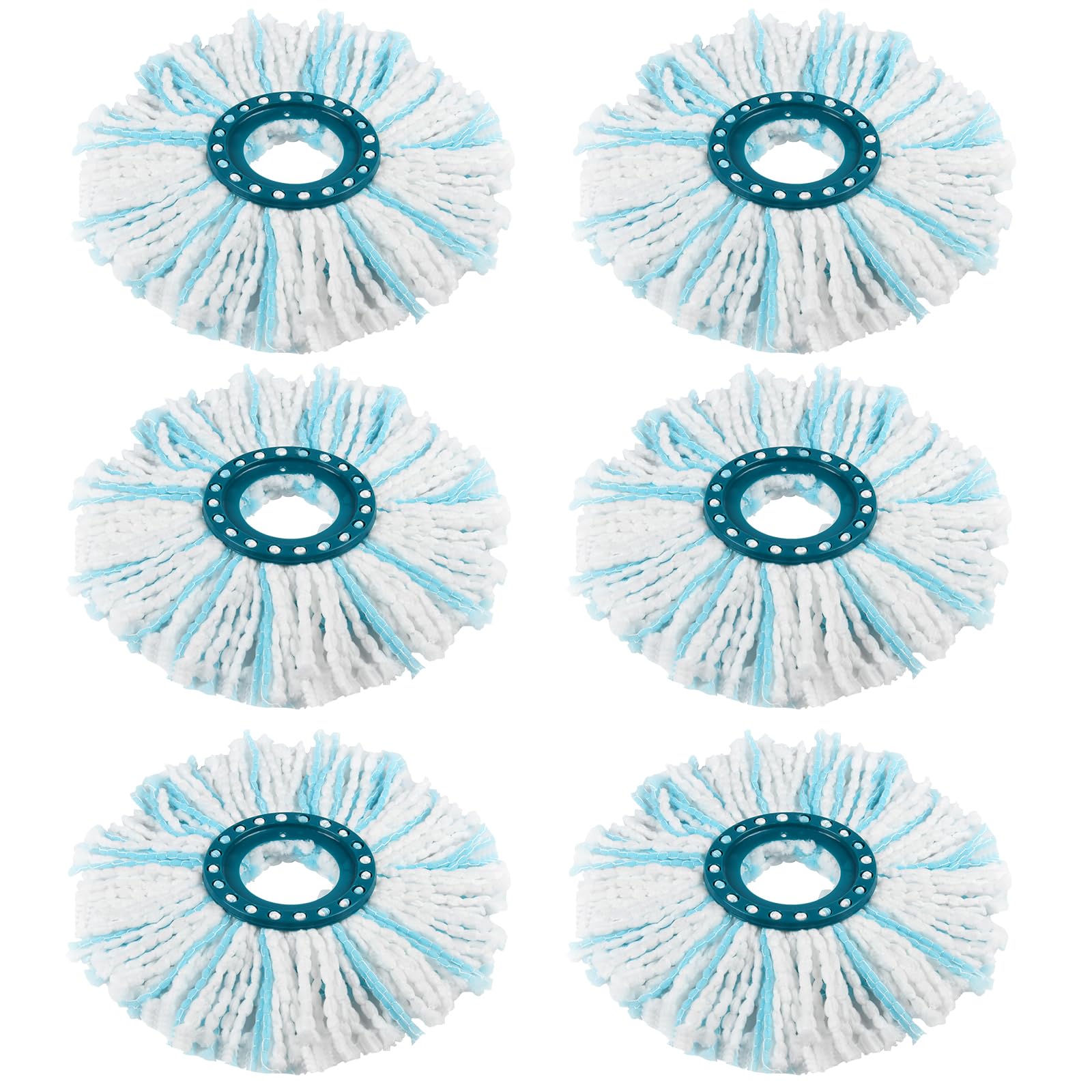 Testine di Ricambio per Leifheit Clean Twist Disc Mop (6 pz)