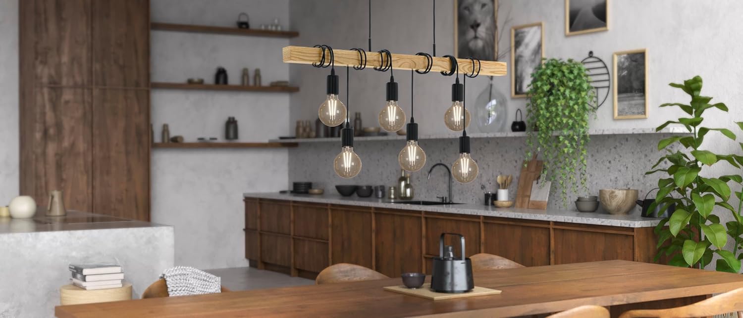 EGLO Lampada a Sospensione Townshend 6 Punti Luce - immagine 5
