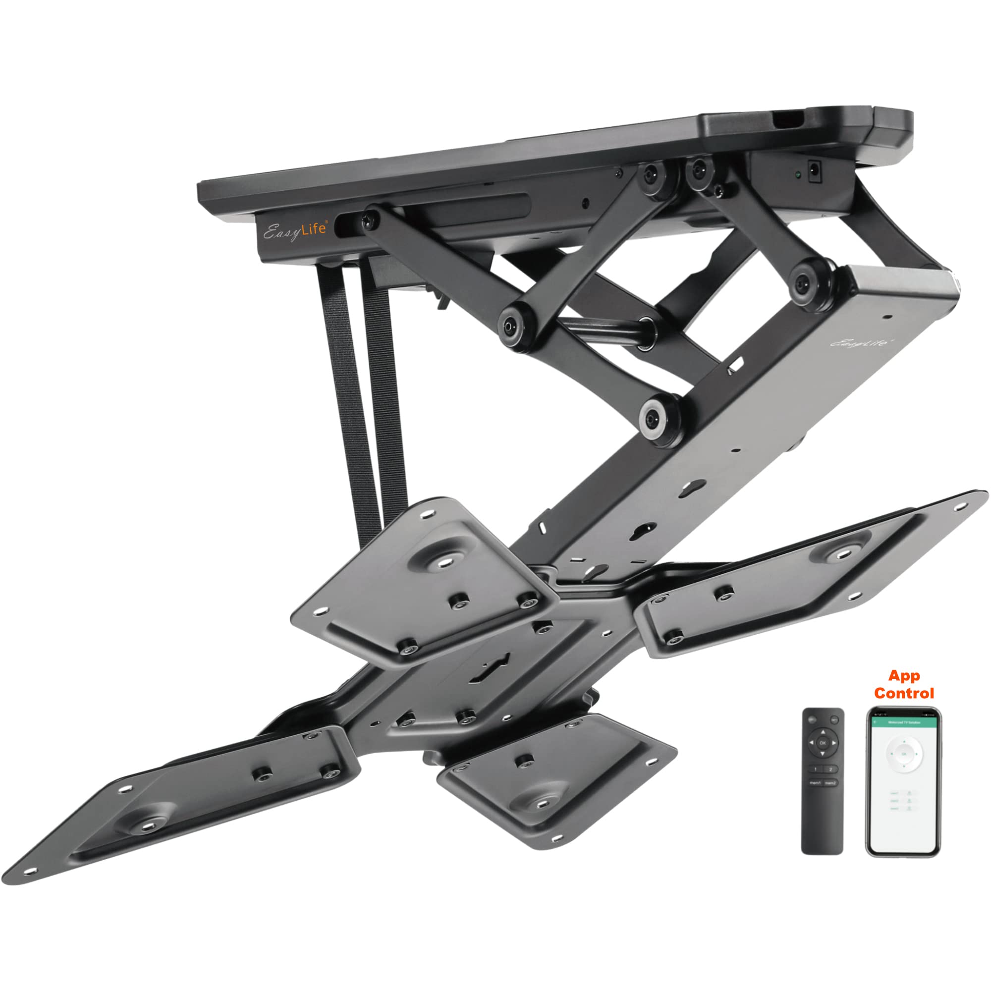 Easylife Supporto Soffitto TV Girevole Elettrico 23-55 Pollici