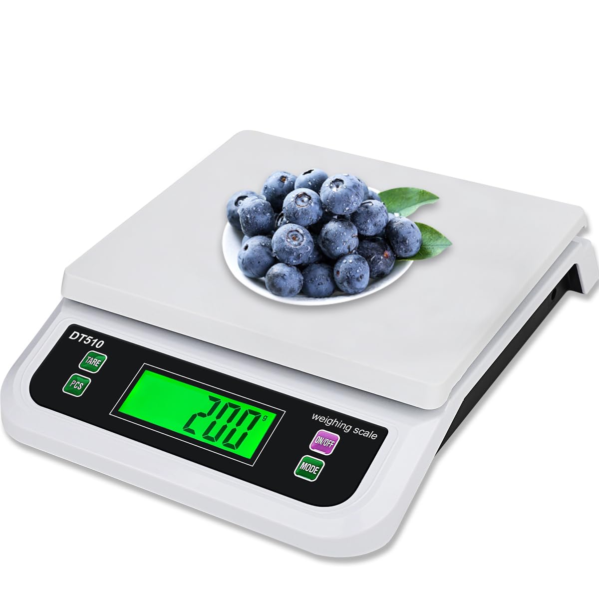 Bilancia da Cucina Digitale 30kg/66lb con Funzione PCS e Tare