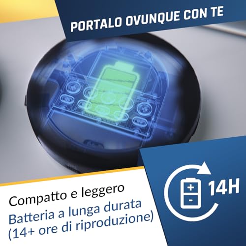 Klim Nomad - Lettore CD Portatile, Oro - immagine 5