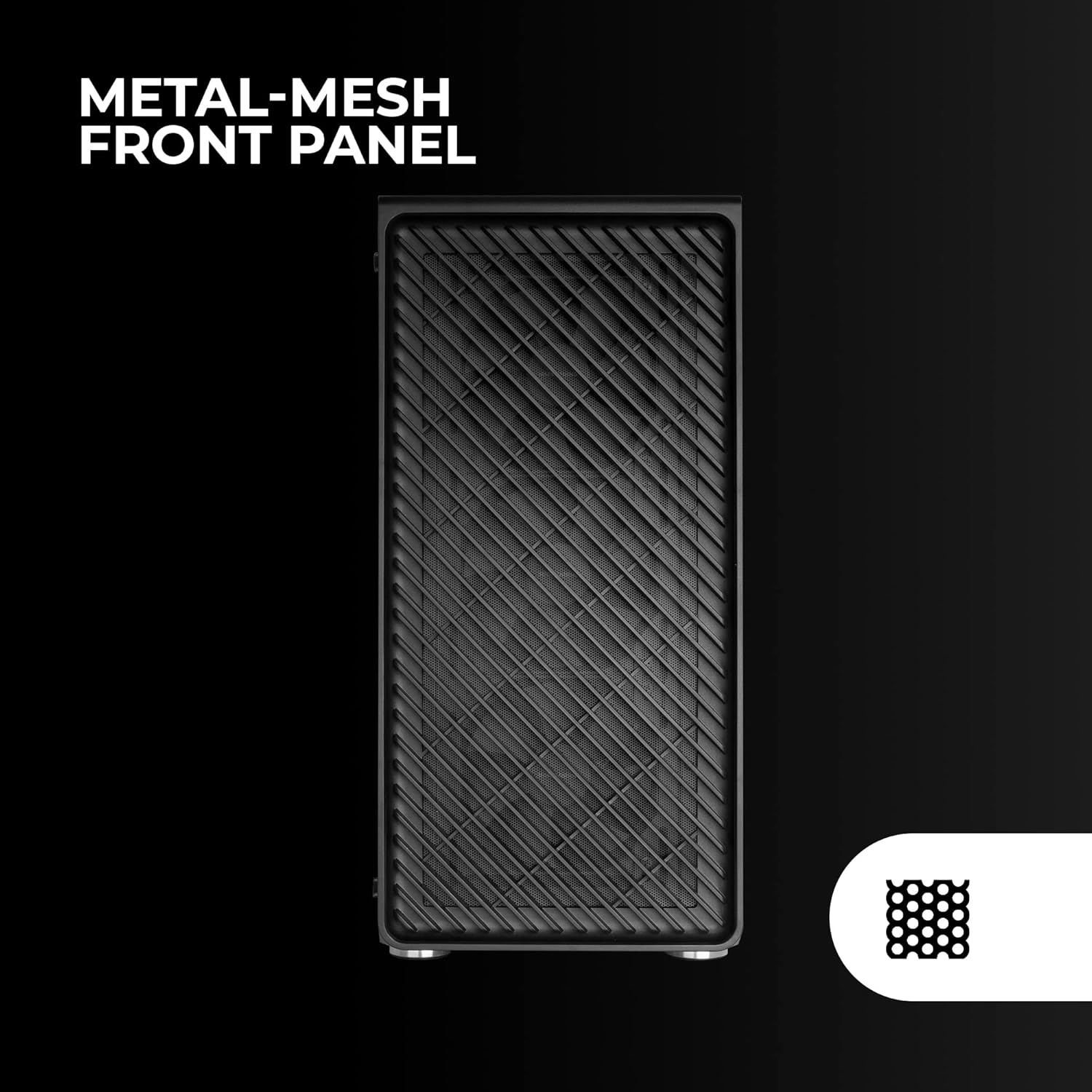 Mars Gaming MC-3000 - Semitower Gaming ATX, Nero - immagine 3