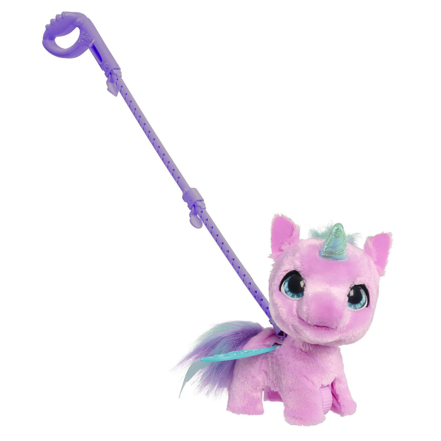 Peluche interattivo di unicorno furReal Fly-A-Lots, giocattoli per bambini dai 4 anni in su di Just Play
