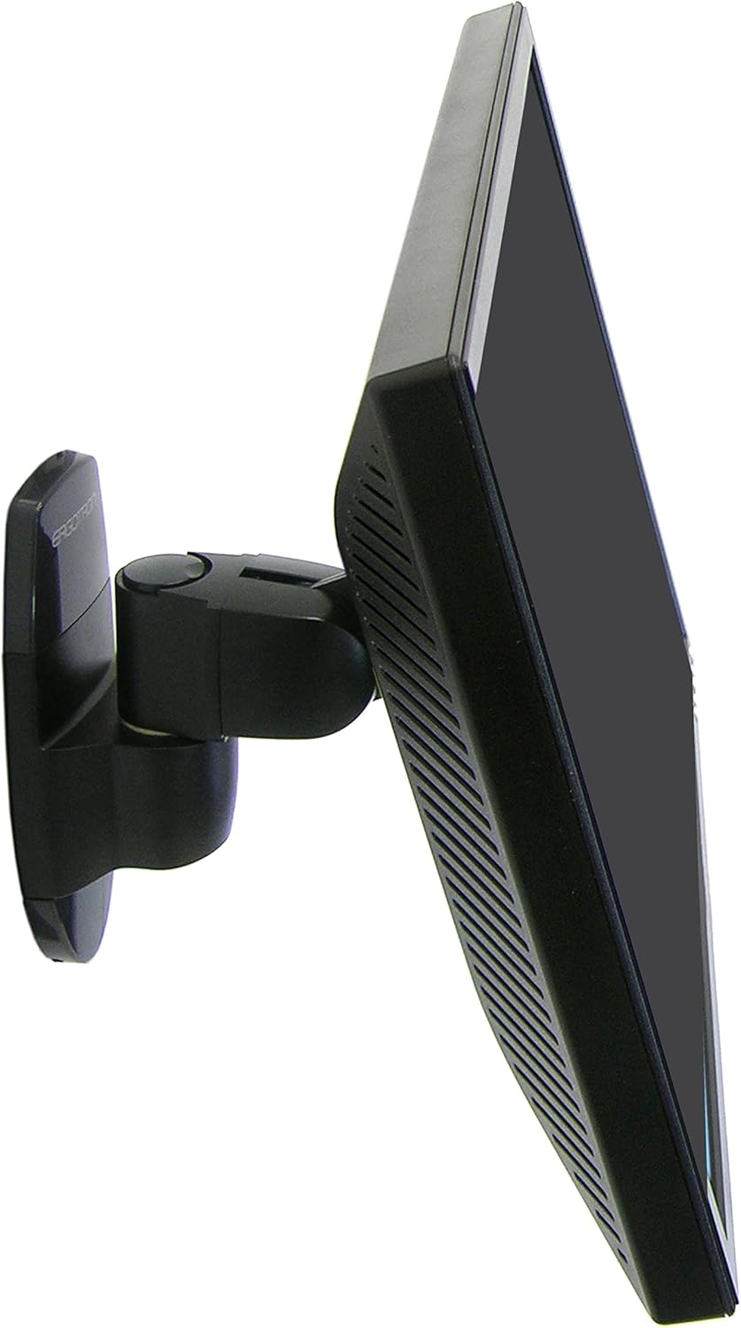 Ergotron 200 Series Wall Mount Pivot 61 cm (24") Nero - immagine 1