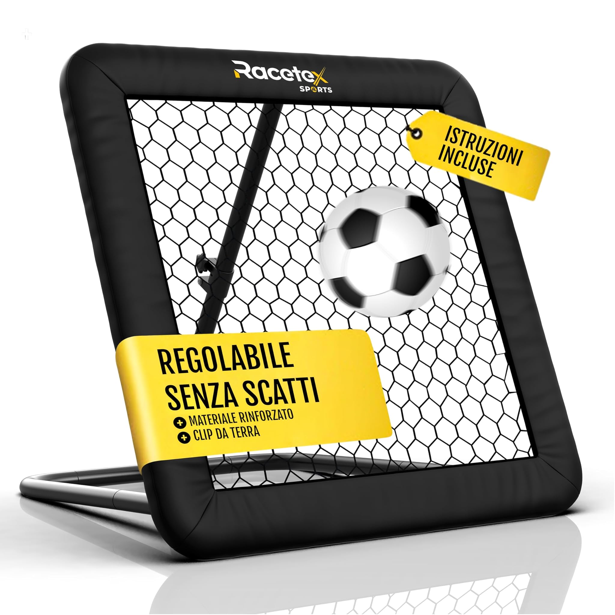 Rimbalzo per Calcio 100x100 cm con Copertura