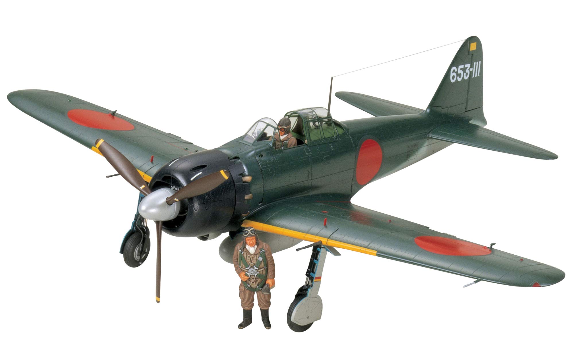 Tamiya 300060318 - Modellismo, Aereo Mitsubishi A6M5 Zero Fighter, Scala 1:32