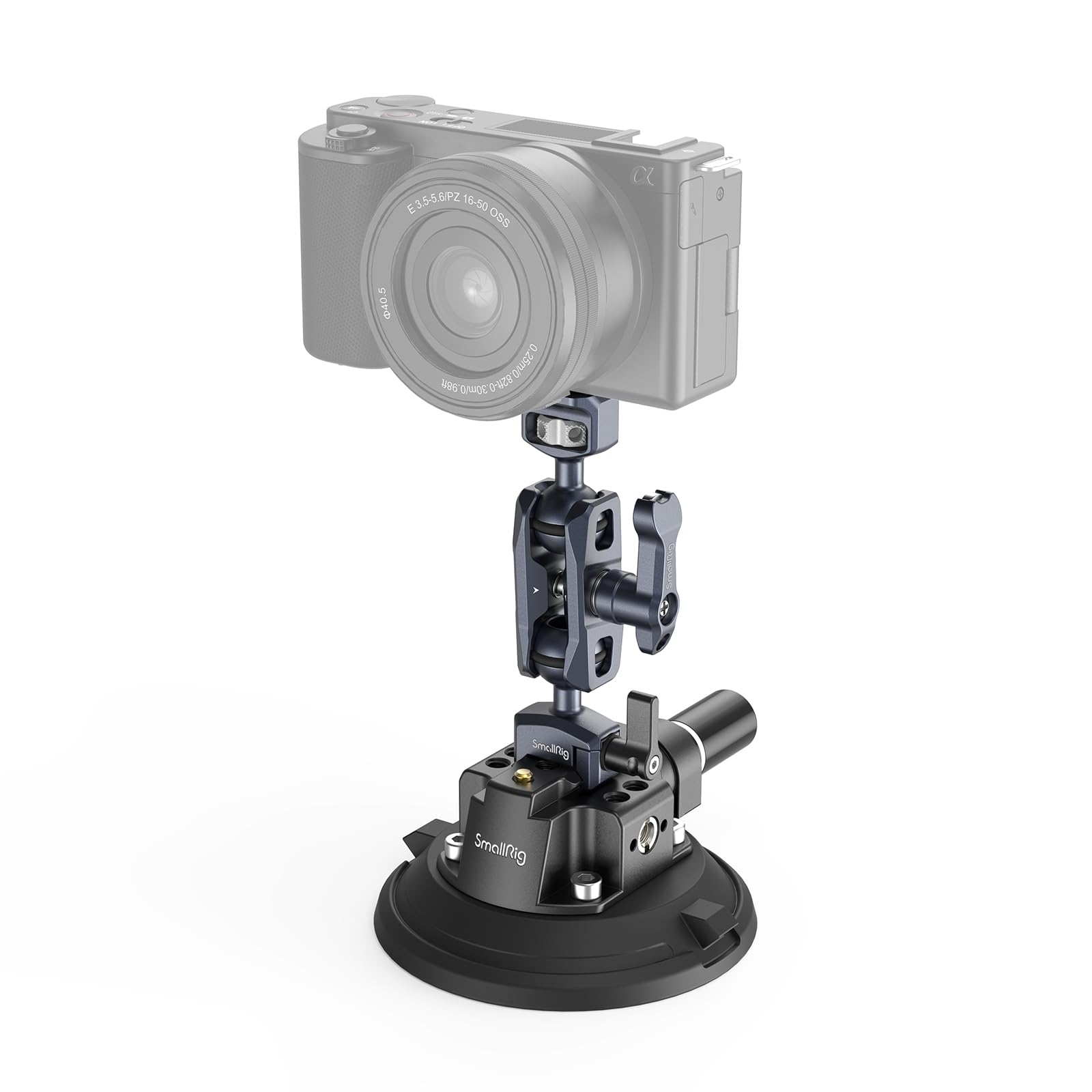 Smallrig Supporto a Ventosa 4" con Braccio Magico