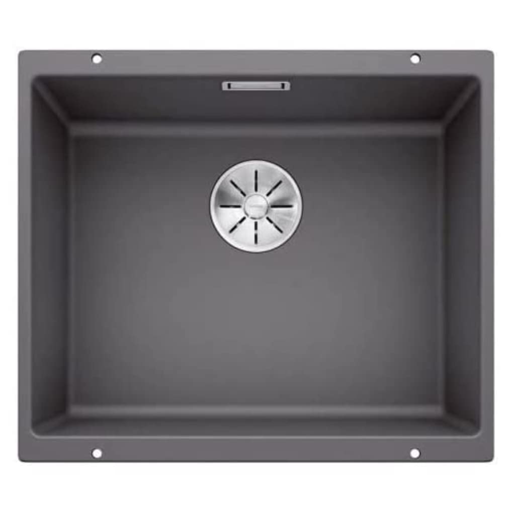 Blanco SUBLINE 500-U - Lavello Cucina Granito Sottotop, Grigio