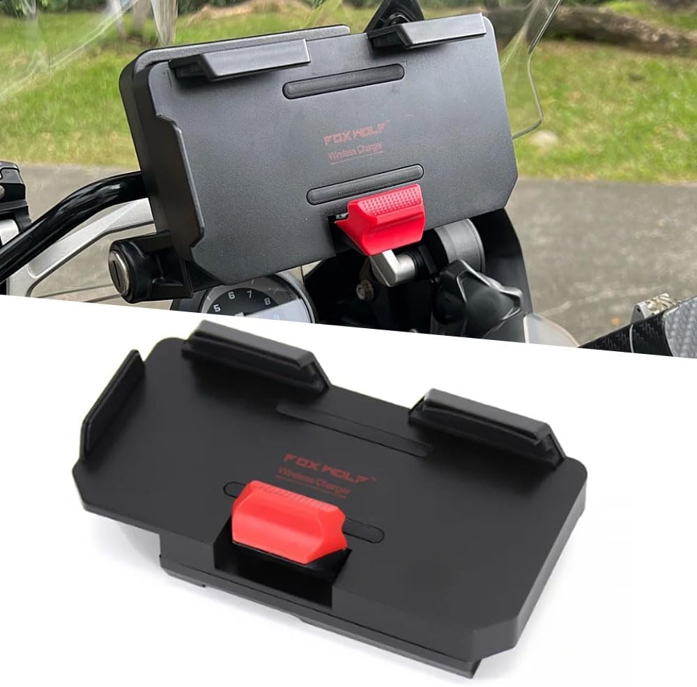 Staffa Navigazione Moto con Ricarica Wireless - immagine 1