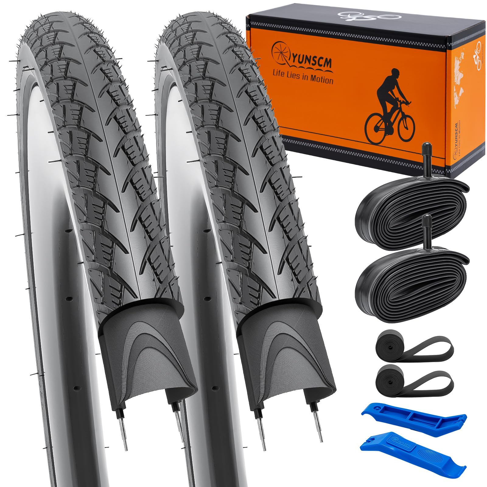 Yunscm Copertoni Bici 28x1.60 (700x40C) 60TPI