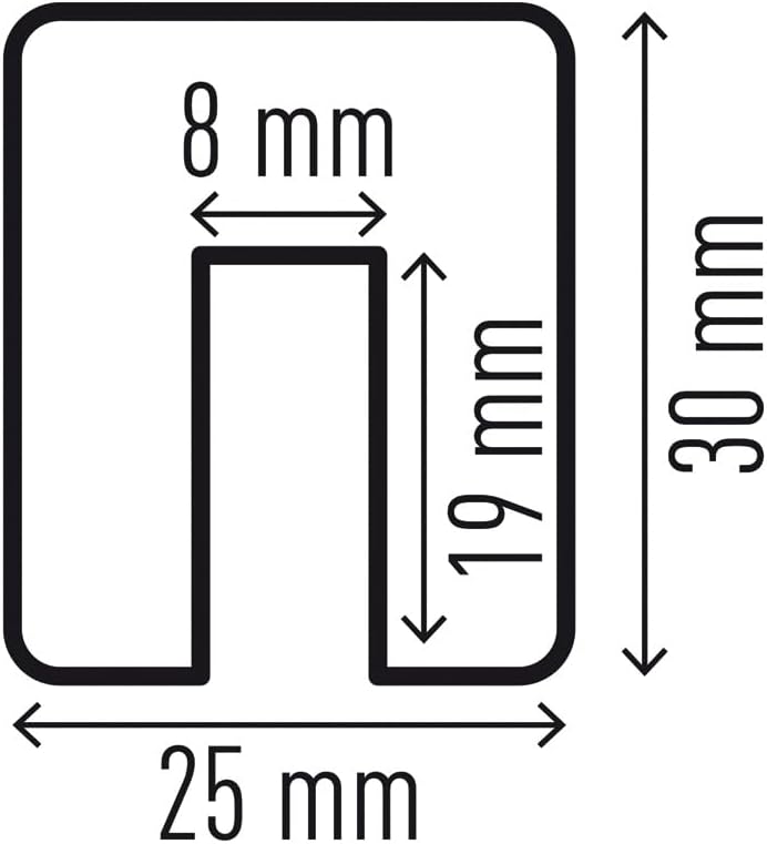 Durable Profili Paracolpi per Spigoli E8, Giallo/Nero - immagine 4