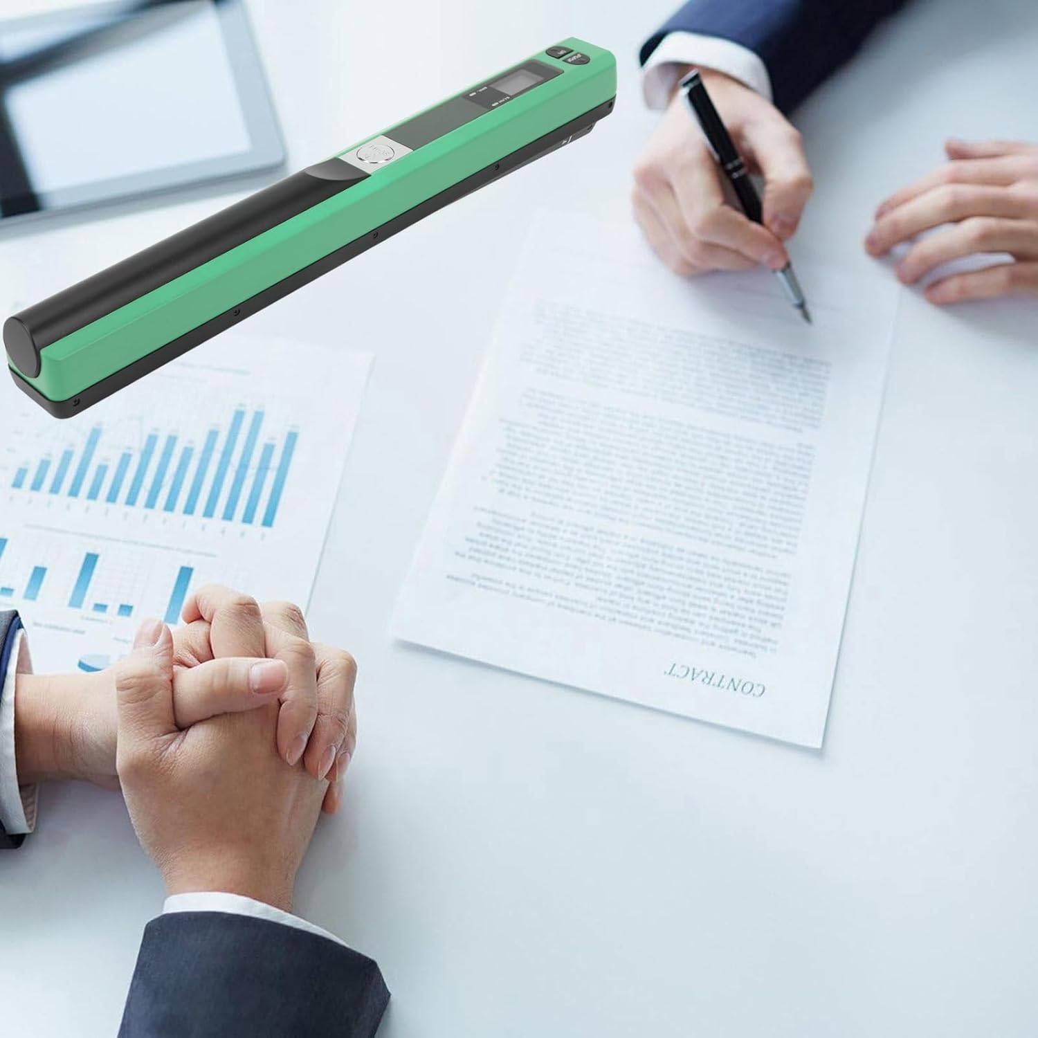 Scanner Fotografico Portatile 3 Modalità Risoluzione, Green - immagine 2