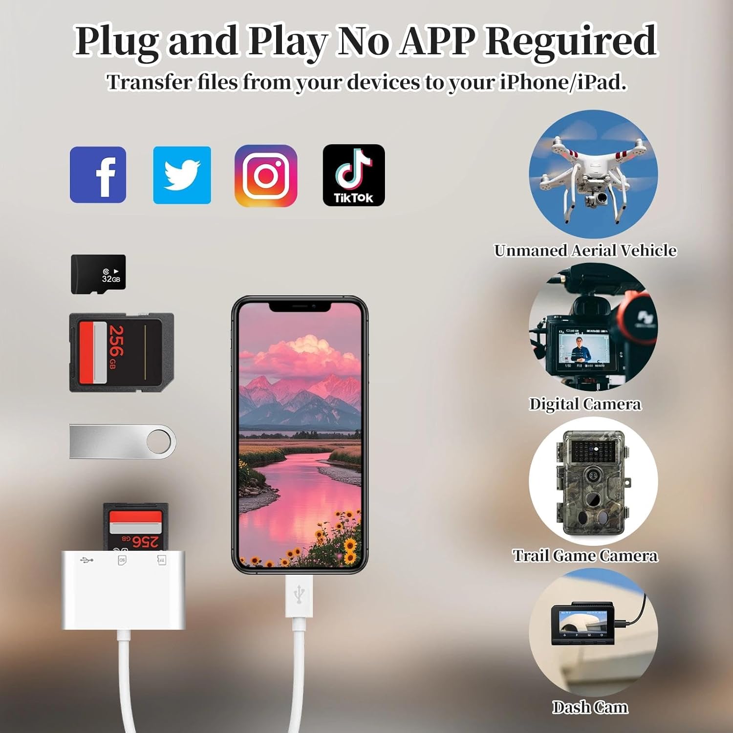 Lettore Schede USB-C per Micro SD/SD - immagine 4