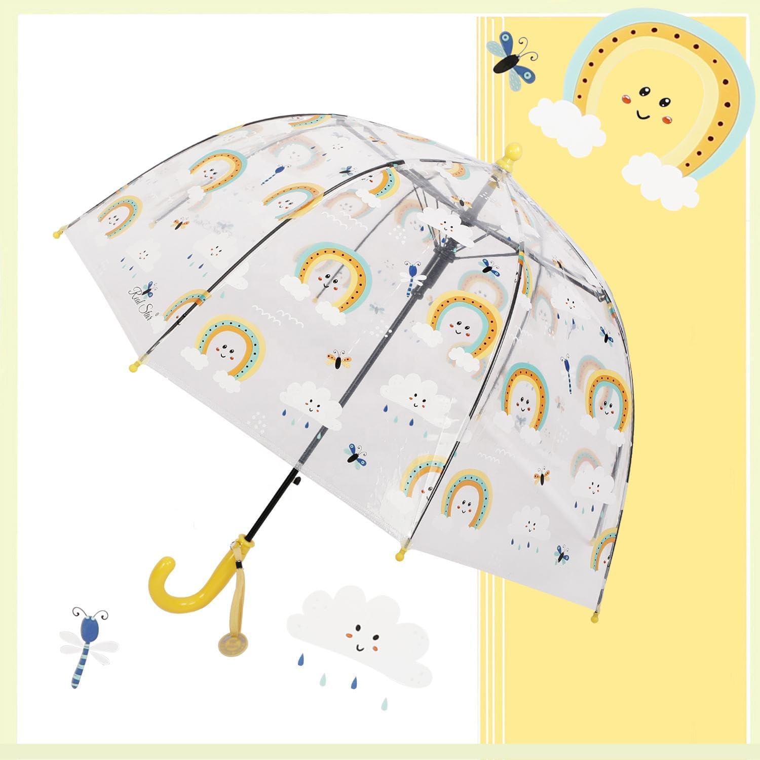 Rhomba Ombrello a Bolla Trasparente per Bambini - immagine 4