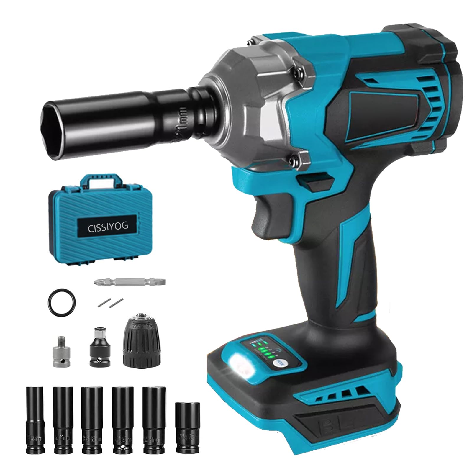 Avvitatore a Impulsi a Batteria 700 Nm 1/2"