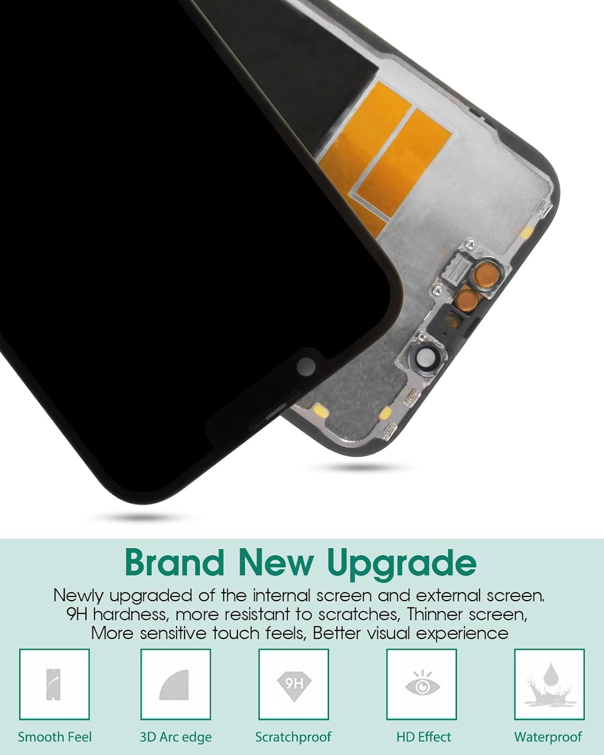 Srjtek Incell - Schermo LCD Ricambio per iPhone 13 Pro 6.1" - immagine 5