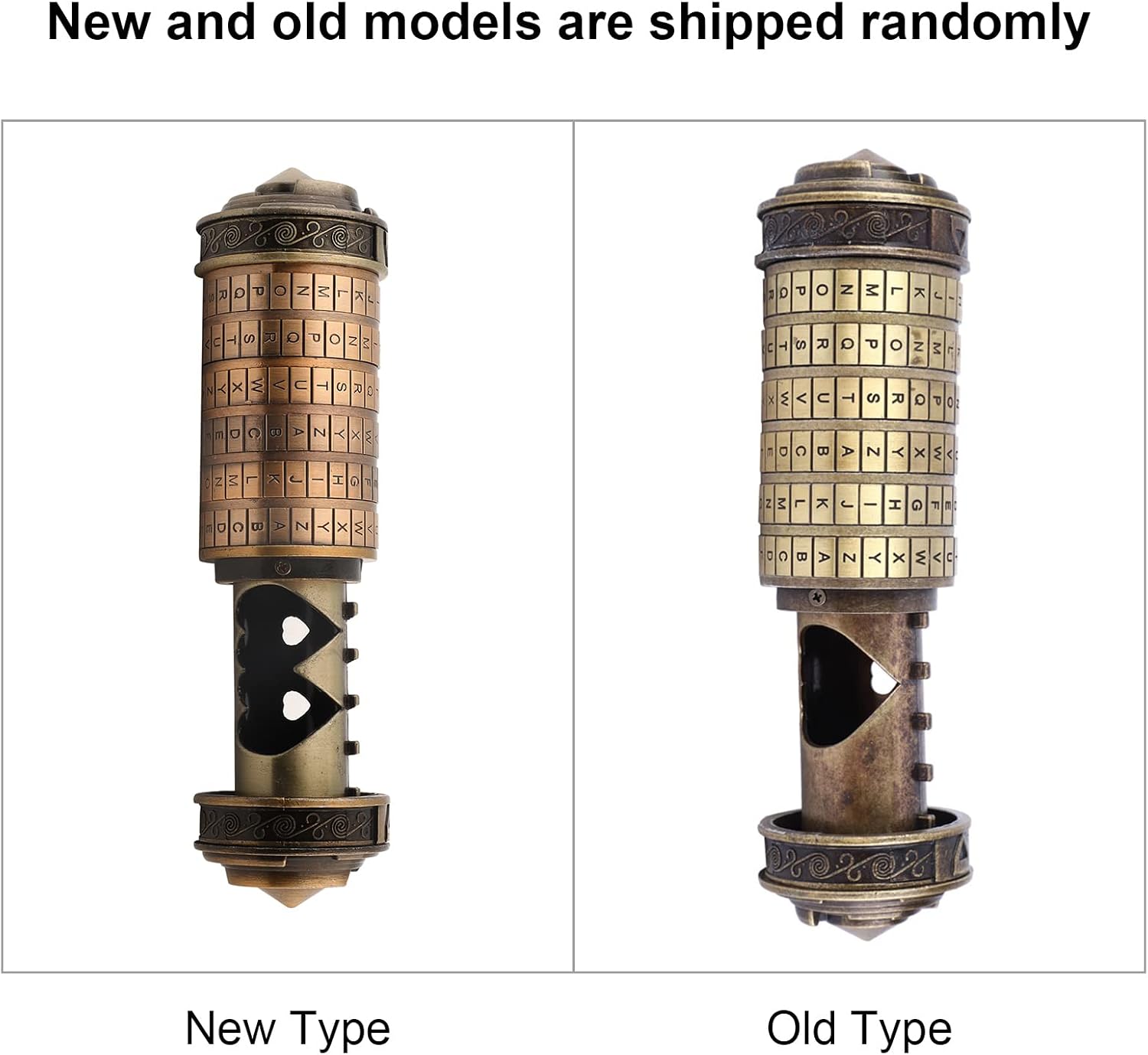 Codice da Vinci Cryptex - Lucchetto a Password - immagine 5