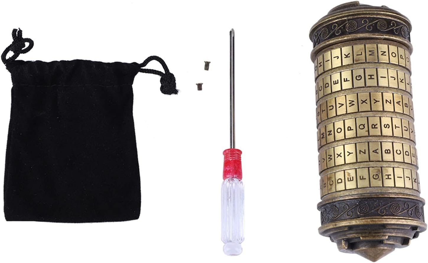 Codice da Vinci Cryptex - Lucchetto a Password - immagine 6