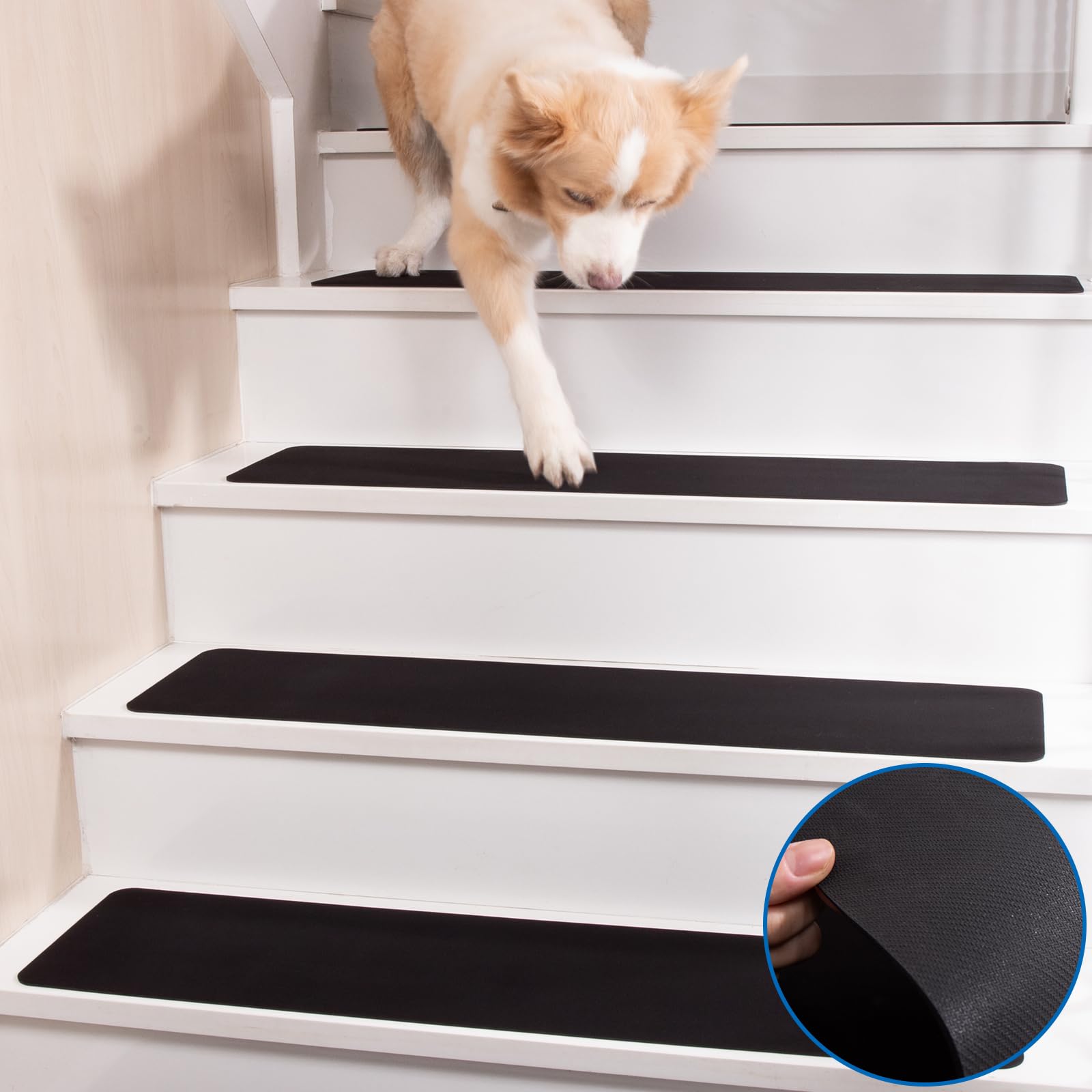 Hopeviva Gomma Antiscivolo per Tappeti e Gradini