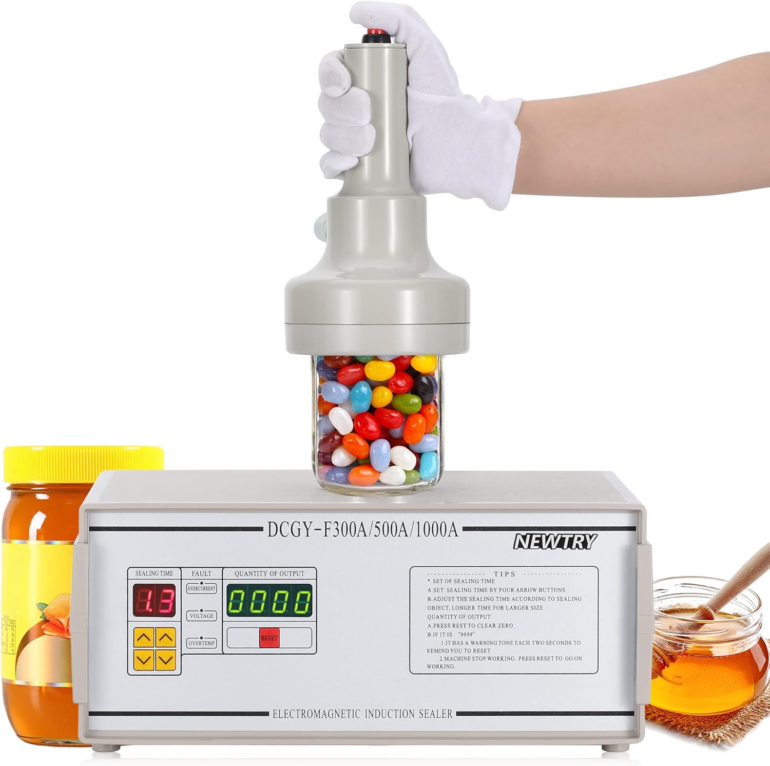 Newtry DCGY-500 - Sigillatrice a Induzione 20-100mm