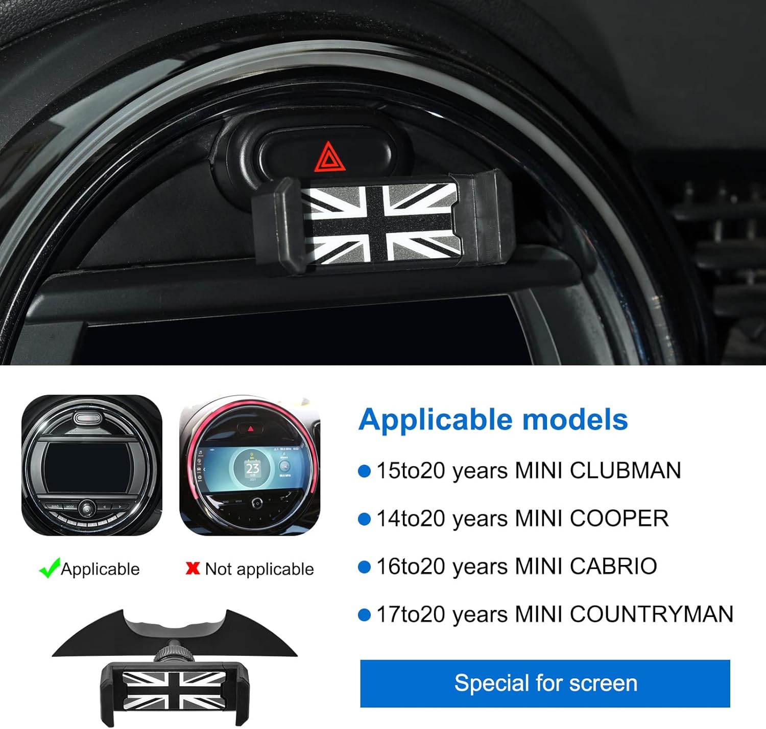 Fiemach Supporto Cellulare per Mini Cooper F Series - immagine 3