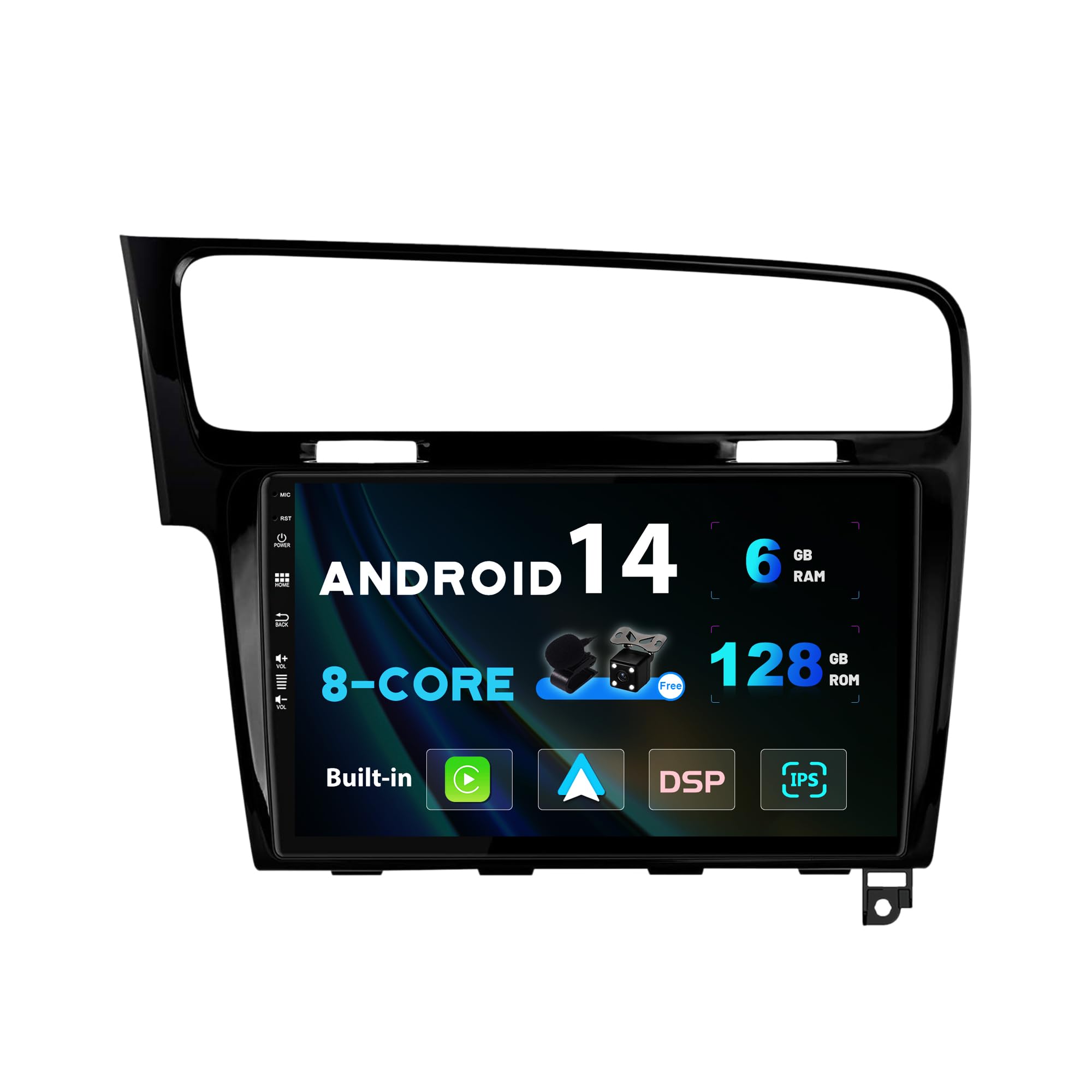 SXAUTO Autoradio Android 14 IPS per Golf 7 (2013-2018)