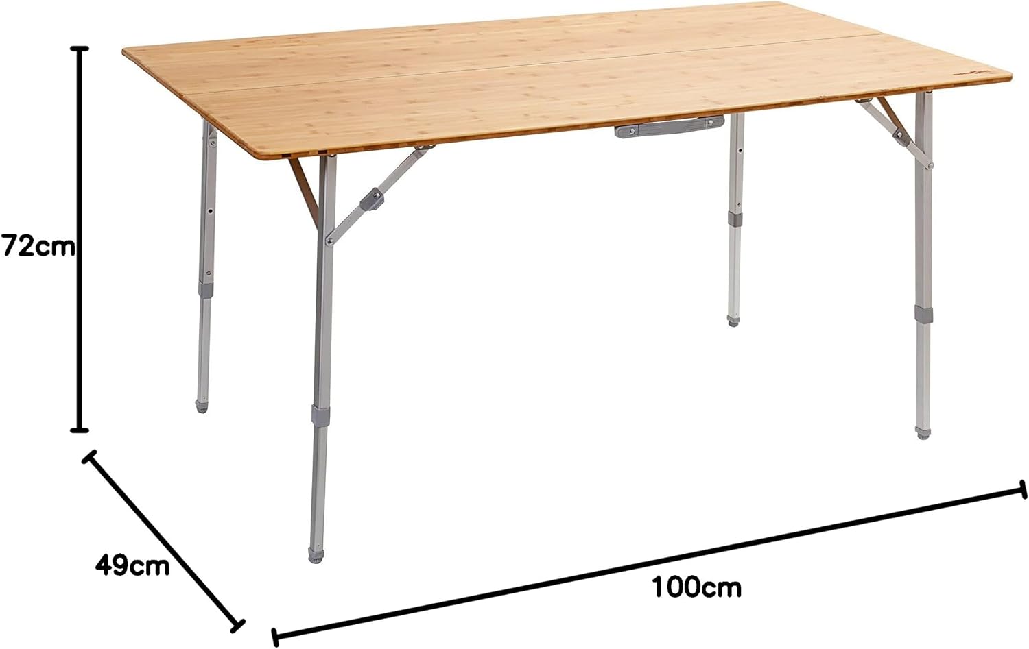 Brunner Tavolo Pieghevole CAMPERKING M in Alluminio - immagine 2