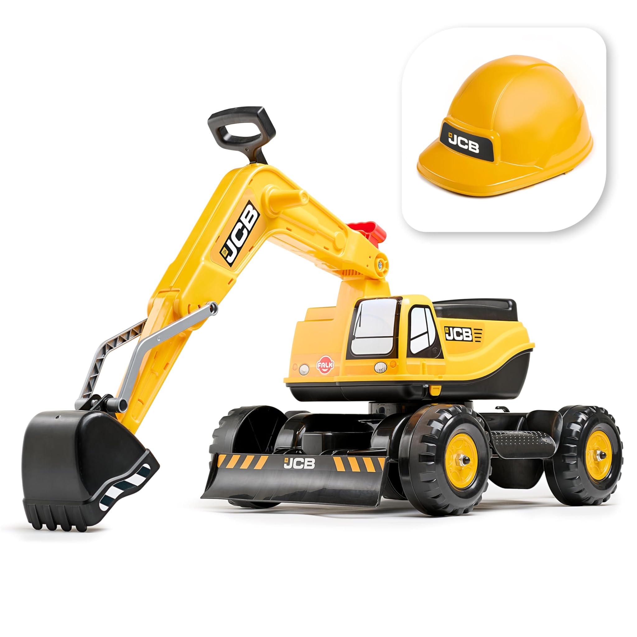 Falk - Escavatore JCB per Bambini da 3 anni