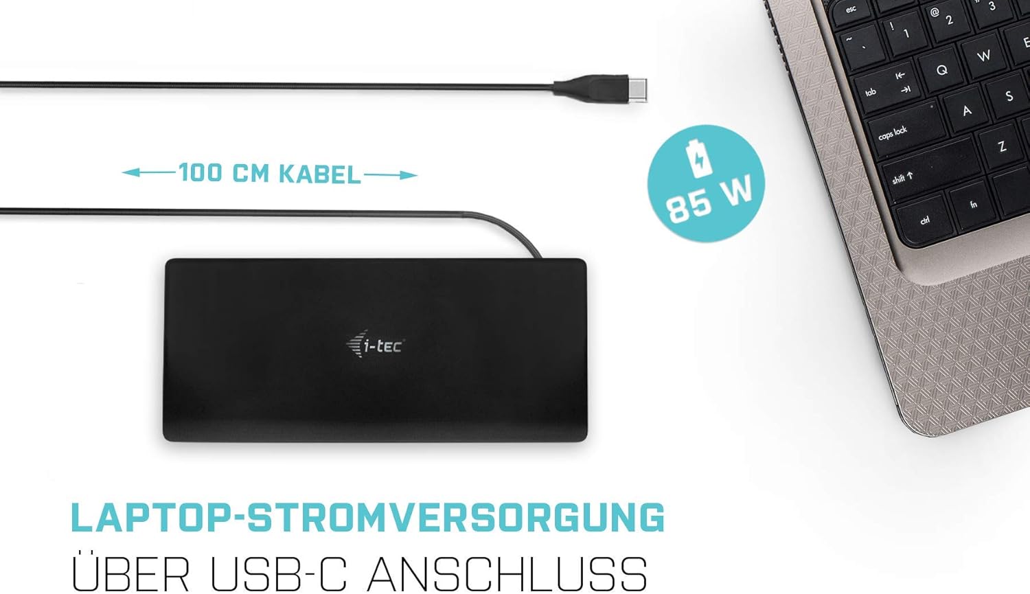 I-tec USB-C Quattro Display Stazione Docking - immagine 5