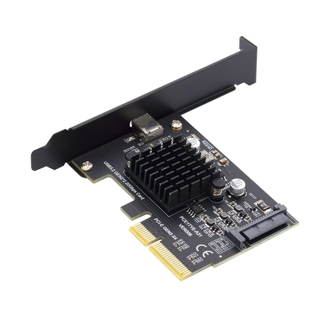 Chenyang Adattatore CY PCIe a USB-C 3.2 Gen2