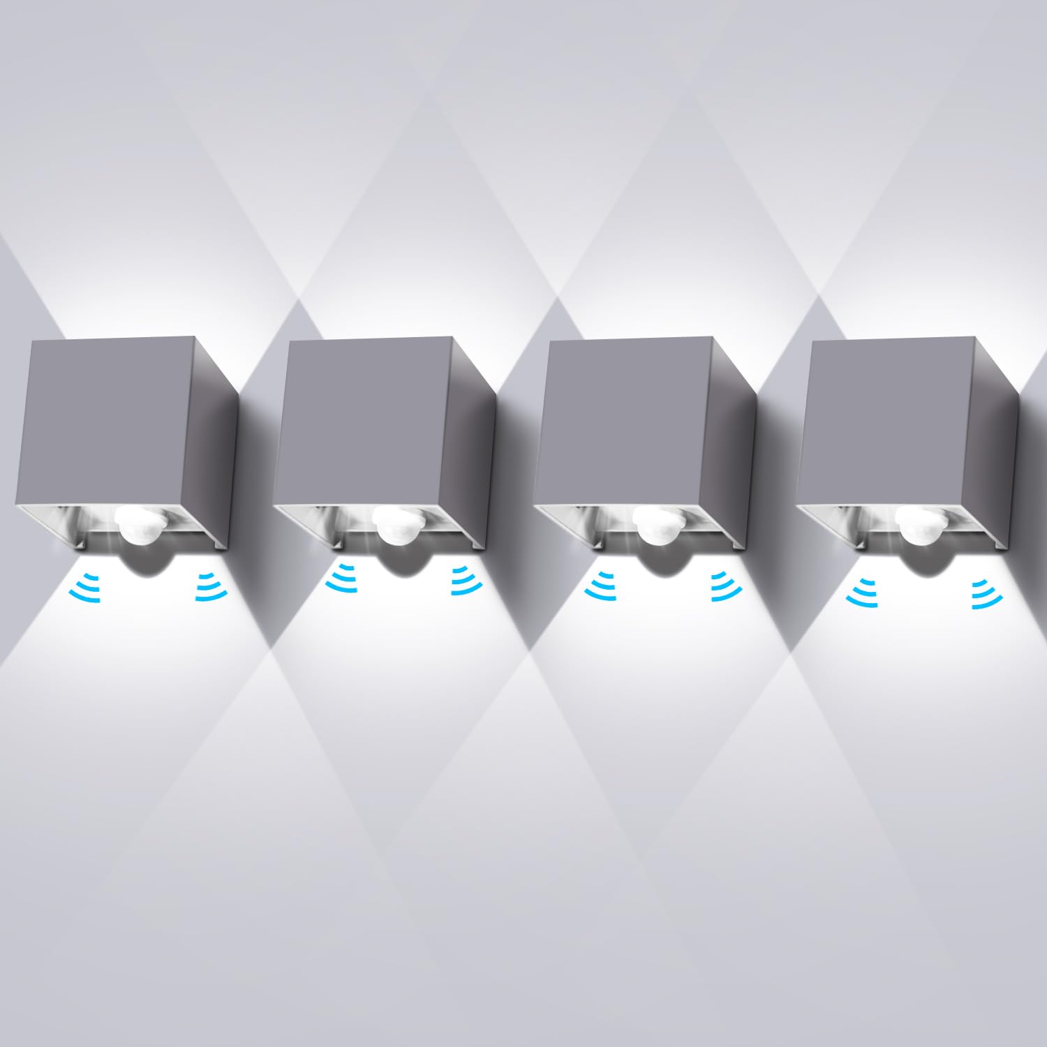 Ledmo Applique da Esterno con Sensore di Movimento 12W