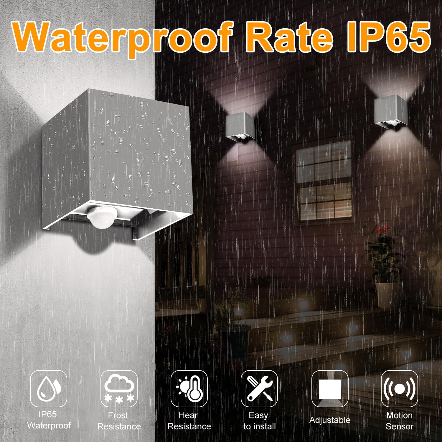 Ledmo Applique da Esterno con Sensore di Movimento 12W - immagine 2