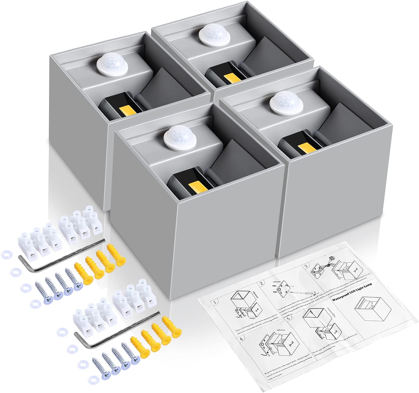 Ledmo Applique da Esterno con Sensore di Movimento 12W - immagine 7