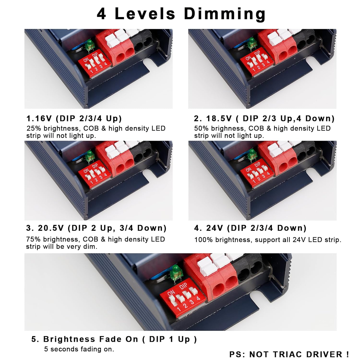 Joylit Alimentatore 24V 400W Professionale - immagine 3