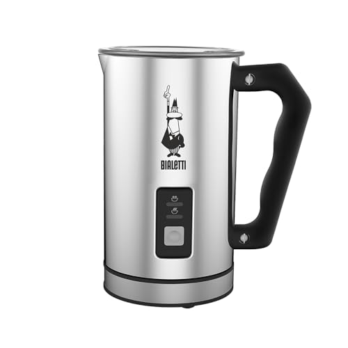Bialetti Milk Frother Elettrico - Montalatte in Acciaio